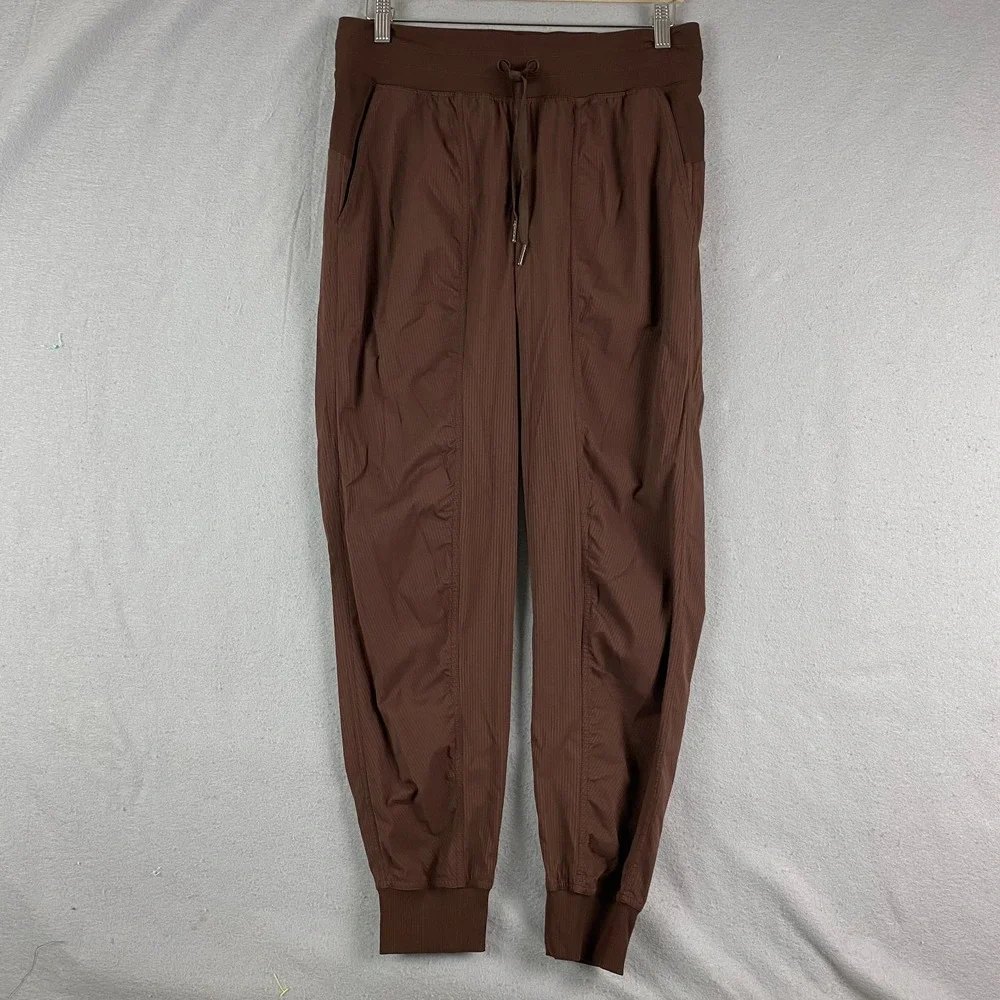 Lululemon Dance Studio Mid Rise Jogger Java Brown Womens Size 8